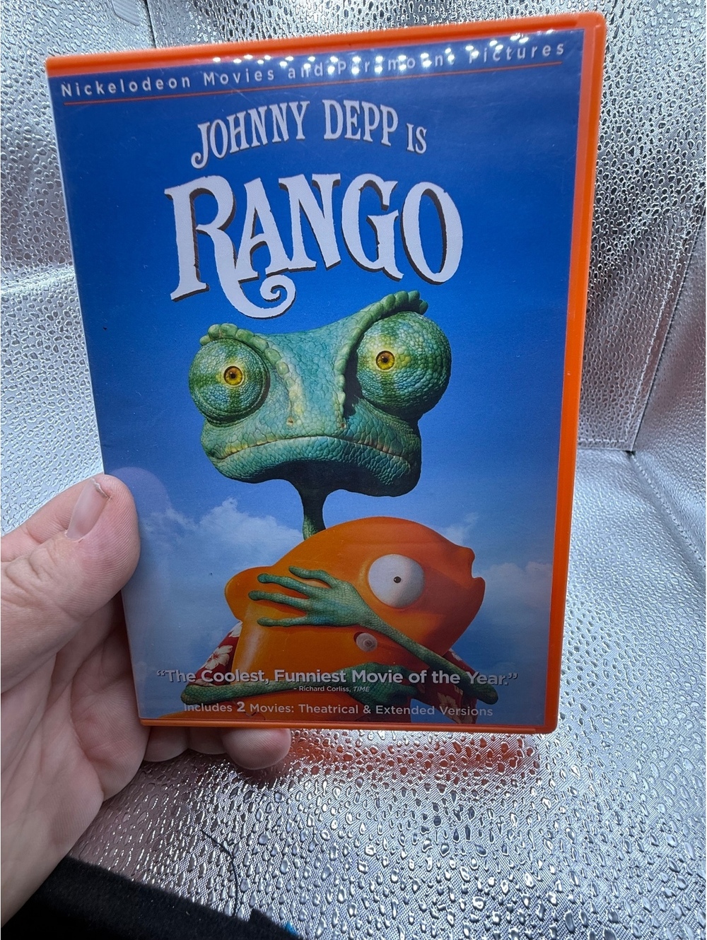 Rango DVD Movie Johnny Depp Animated Comedy